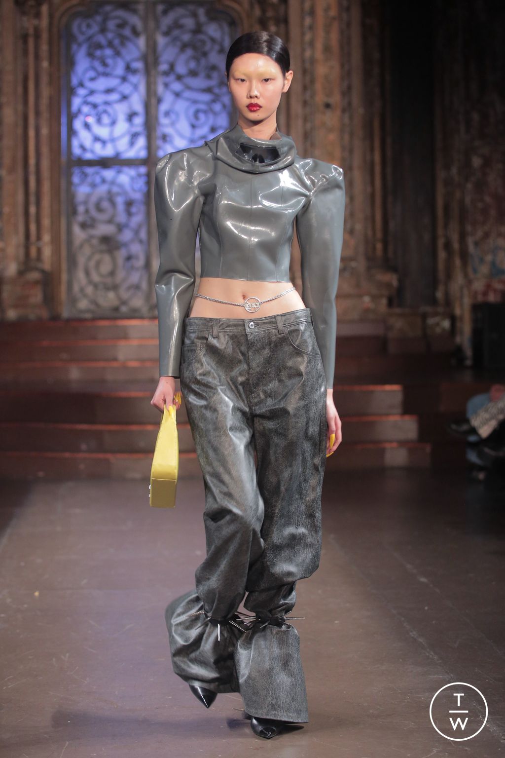 Fashion Week New York Fall/Winter 2023 look 21 from the Luis de Javier collection womenswear