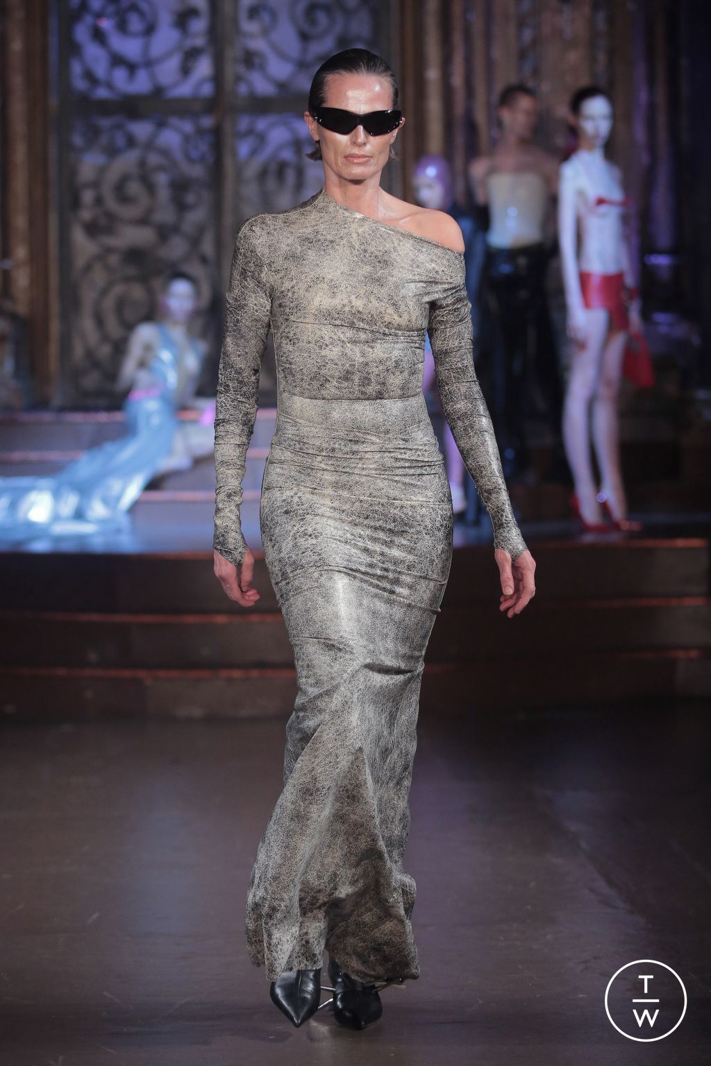 Fashion Week New York Fall/Winter 2023 look 27 de la collection Luis de Javier womenswear