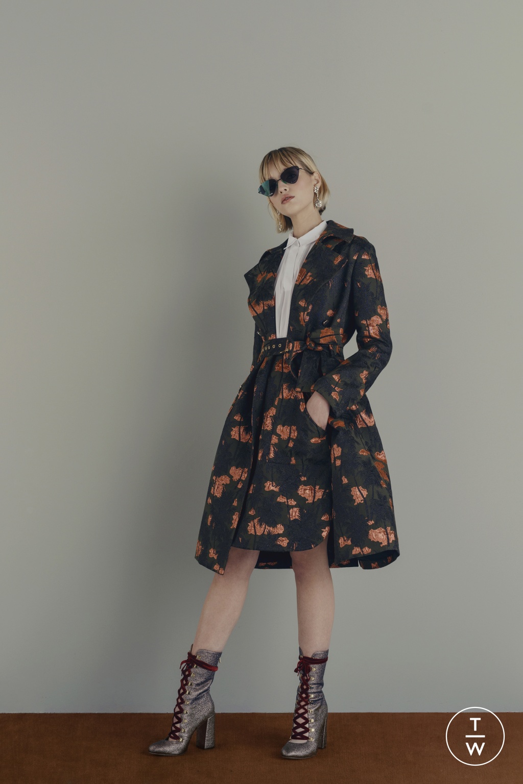 Fashion Week Milan Pre-Fall 2019 look 1 from the Stella Jean collection womenswear