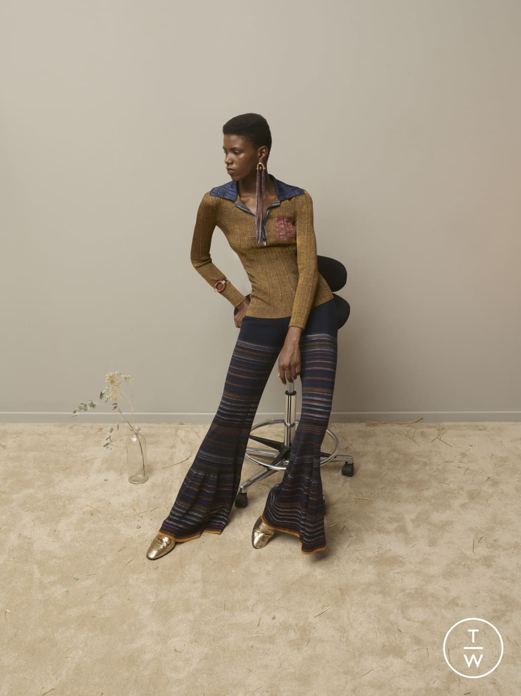 Fashion Week Milan Pre-Fall 2020 look 2 from the Missoni collection womenswear
