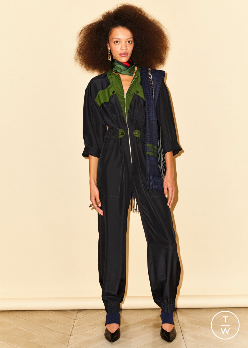 Fashion Week Paris Pre-Fall 2019 look 2 from the Sonia Rykiel collection womenswear