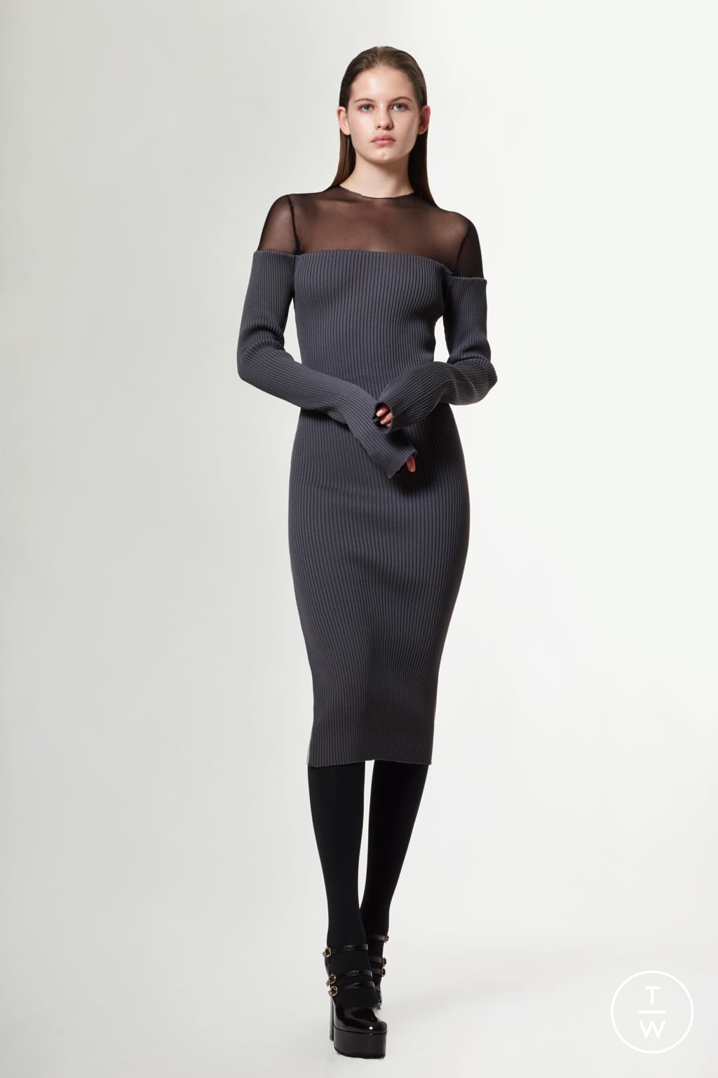 Fashion Week New York Fall/Winter 2021 look 2 de la collection Sukeina womenswear