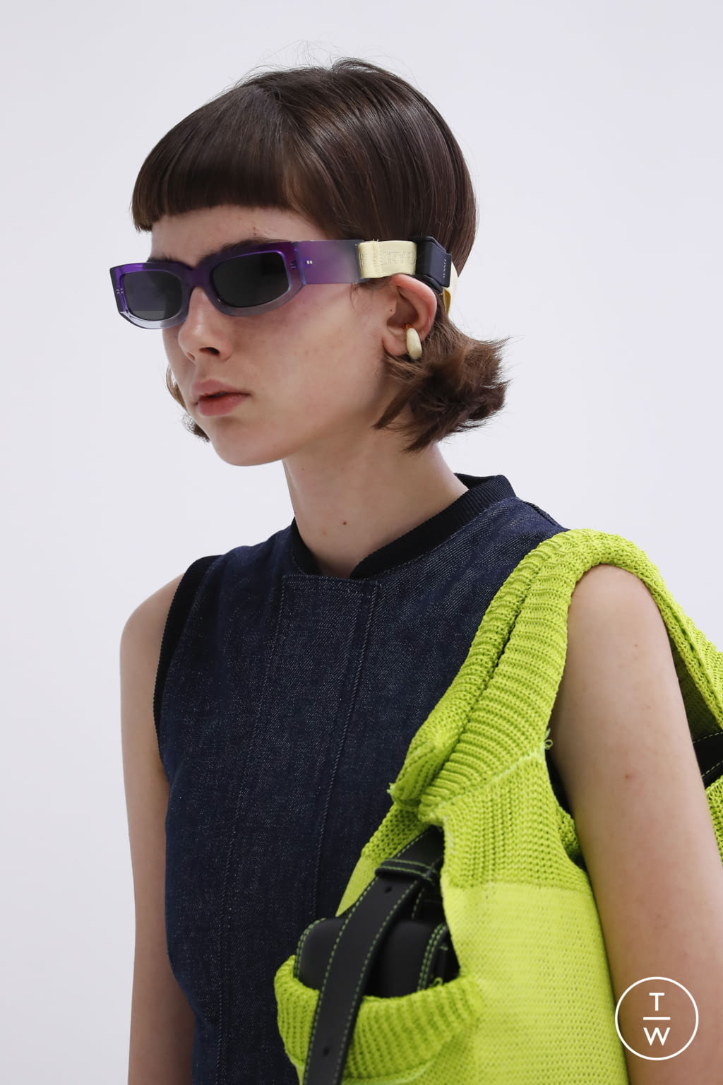 Fashion Week Milan Spring/Summer 2022 look 2 from the Sunnei collection womenswear accessories