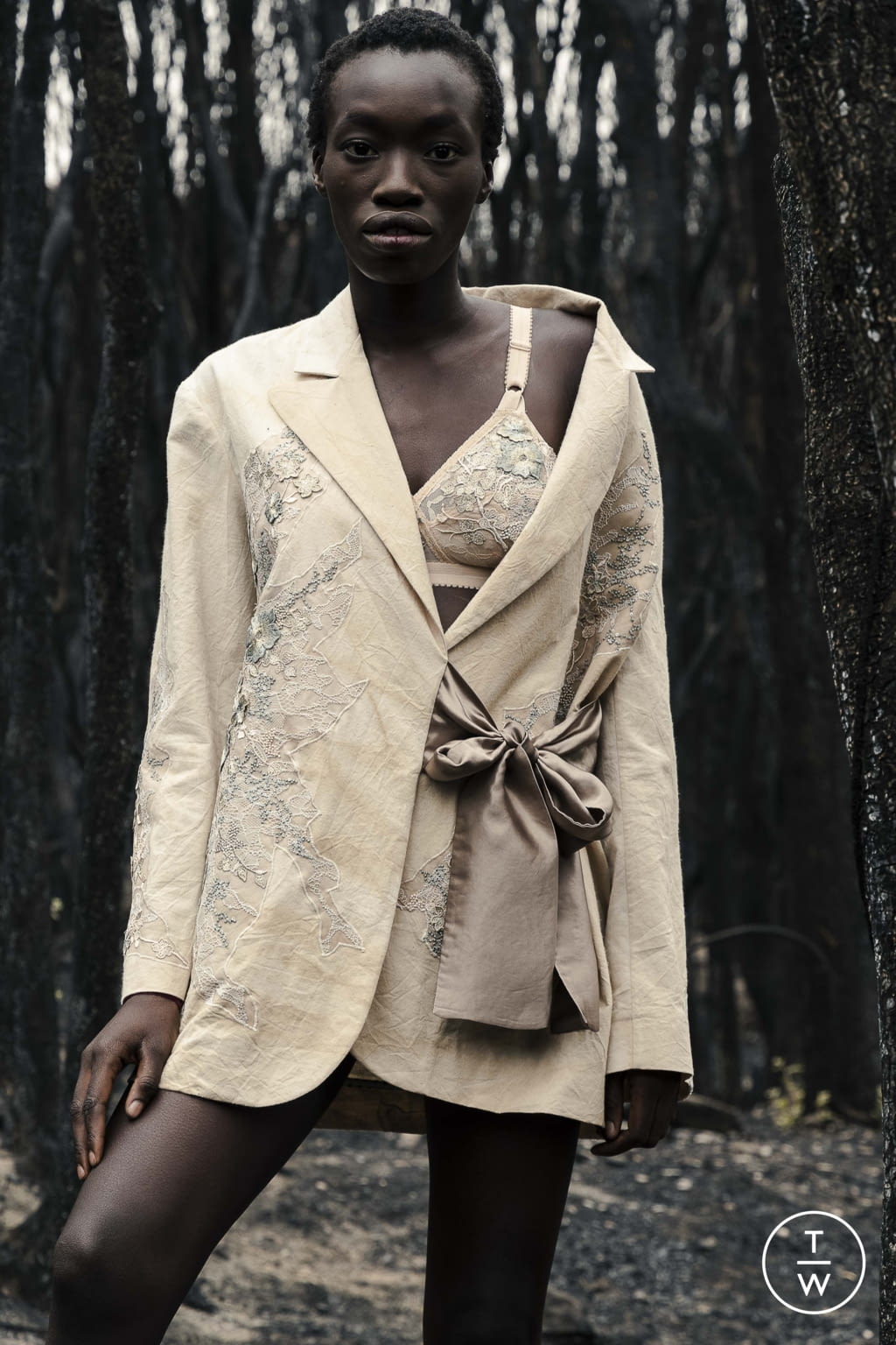 Fashion Week Milan Spring/Summer 2022 look 2 de la collection Antonio Marras womenswear