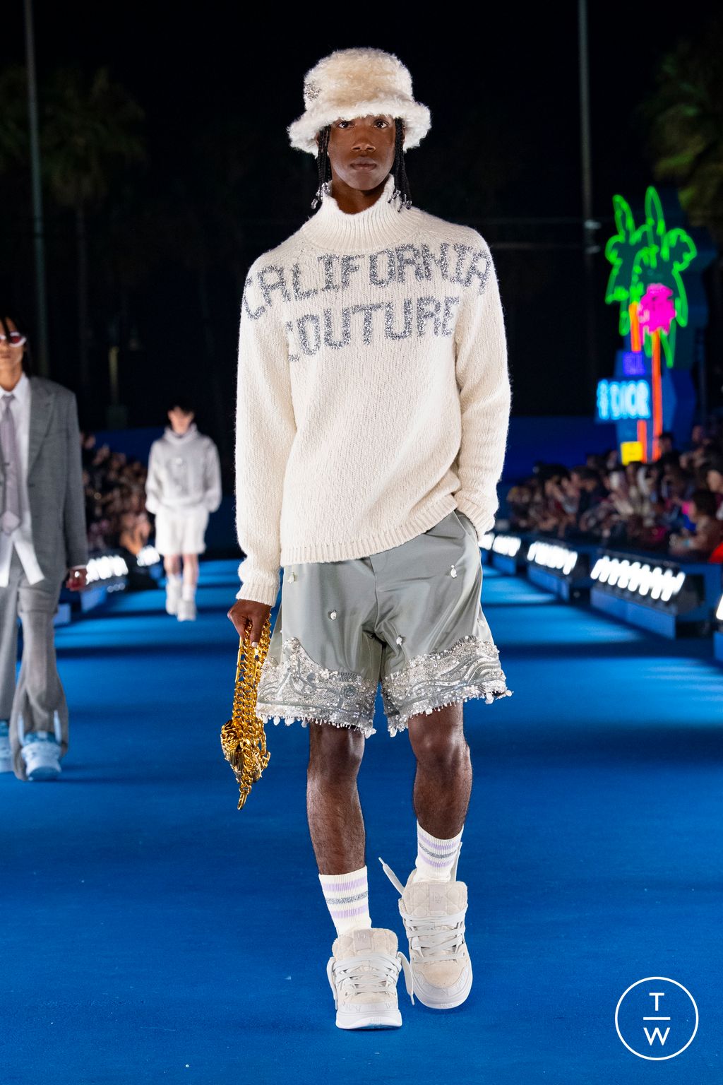 Fashion Week Paris Resort 2023 look 2 from the Dior Men collection 男装