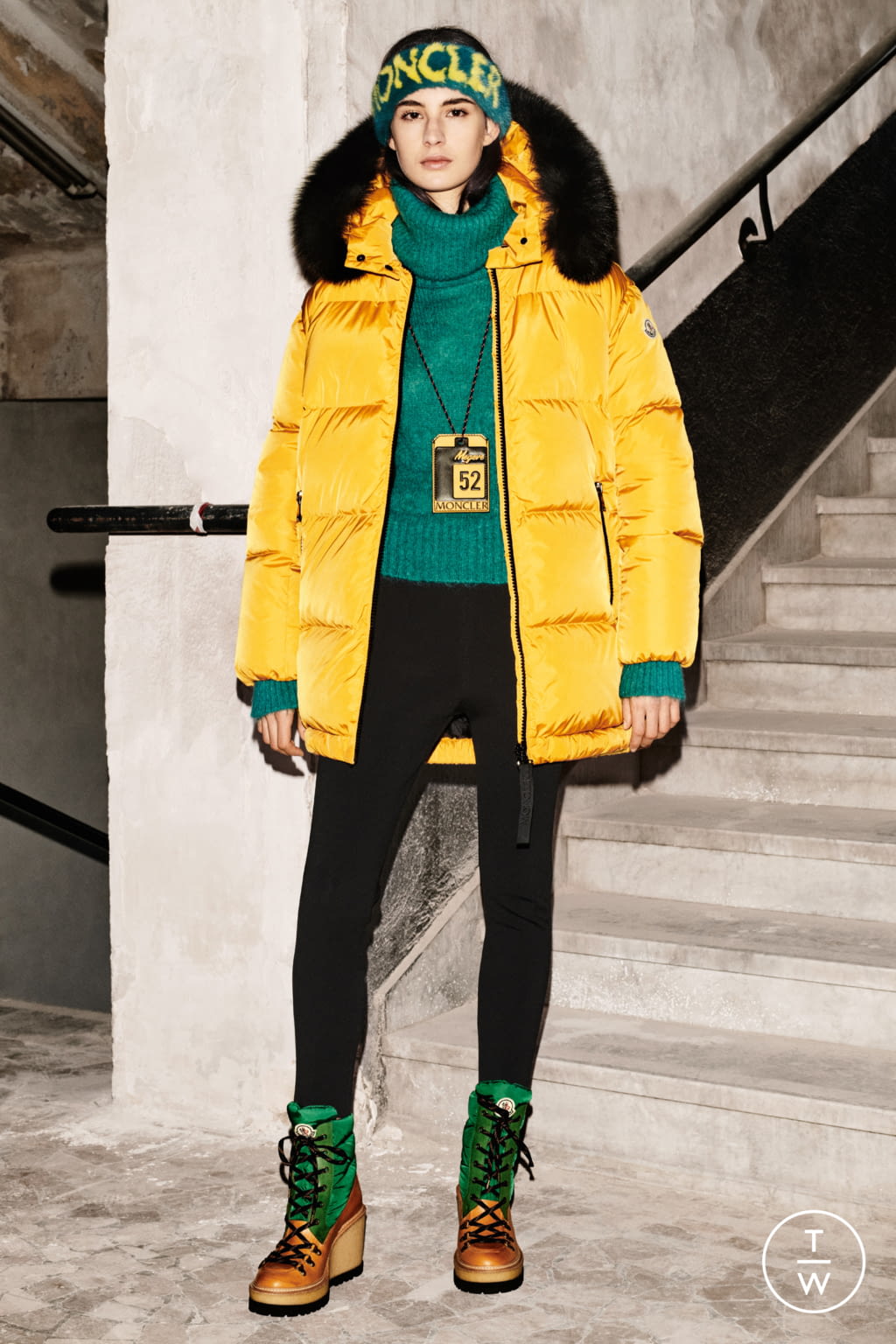 Fashion Week Milan Fall/Winter 2018 look 41 from the Moncler Genius collection womenswear
