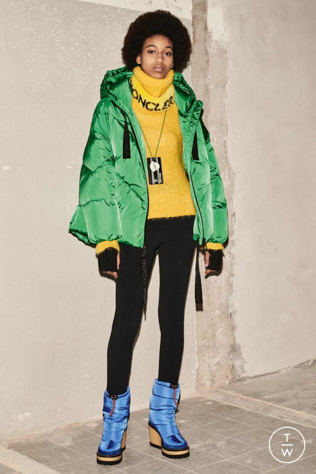 Fashion Week Milan Fall/Winter 2018 look 42 from the Moncler Genius collection 女装