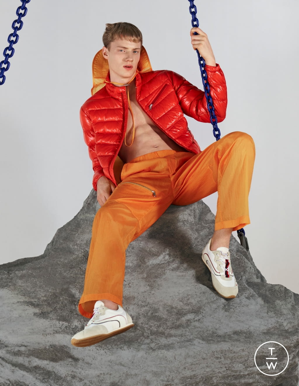 Fashion Week Milan Spring/Summer 2021 look 11 from the 2 Moncler 1952 collection 男装