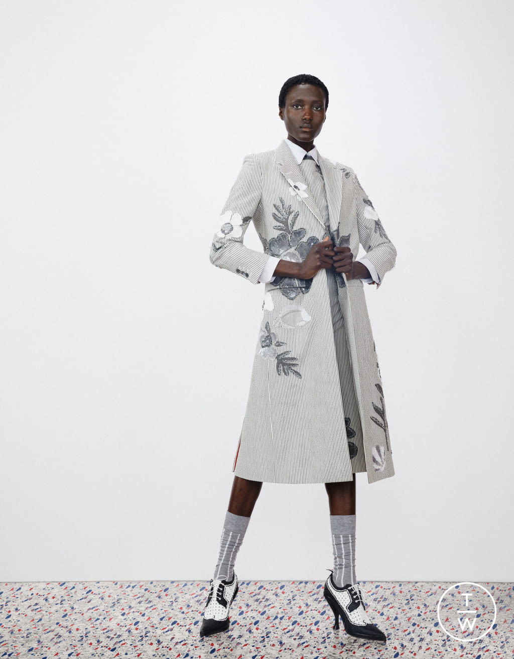 Fashion Week Paris Resort 2020 look 1 from the Thom Browne collection 女装