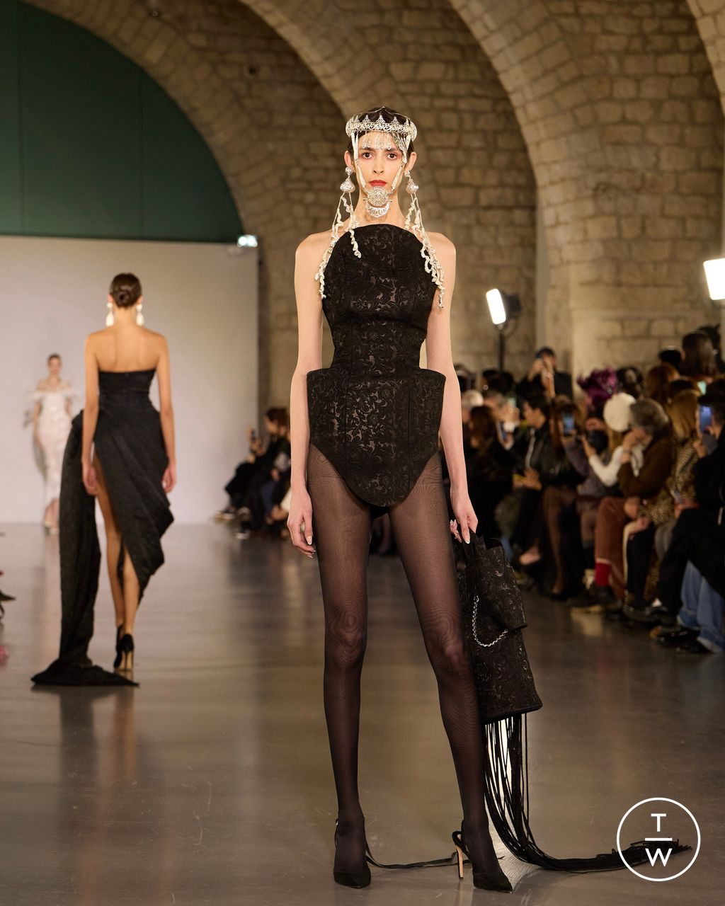 Fashion Week Paris Spring/Summer 2026 look 20 from the Juana Martin collection 高级定制
