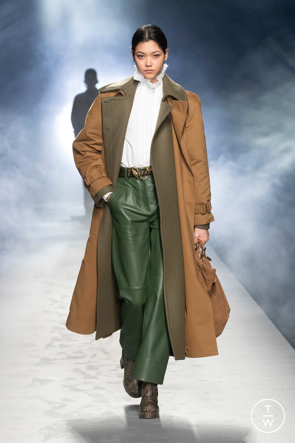 Fashion Week Milan Fall/Winter 2021 look 20 from the Alberta Ferretti collection womenswear