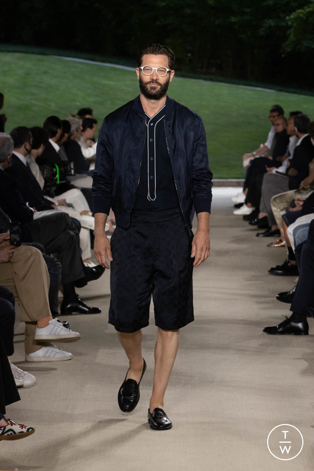 Fashion Week Milan Spring/Summer 2022 look 20 from the Giorgio Armani collection menswear