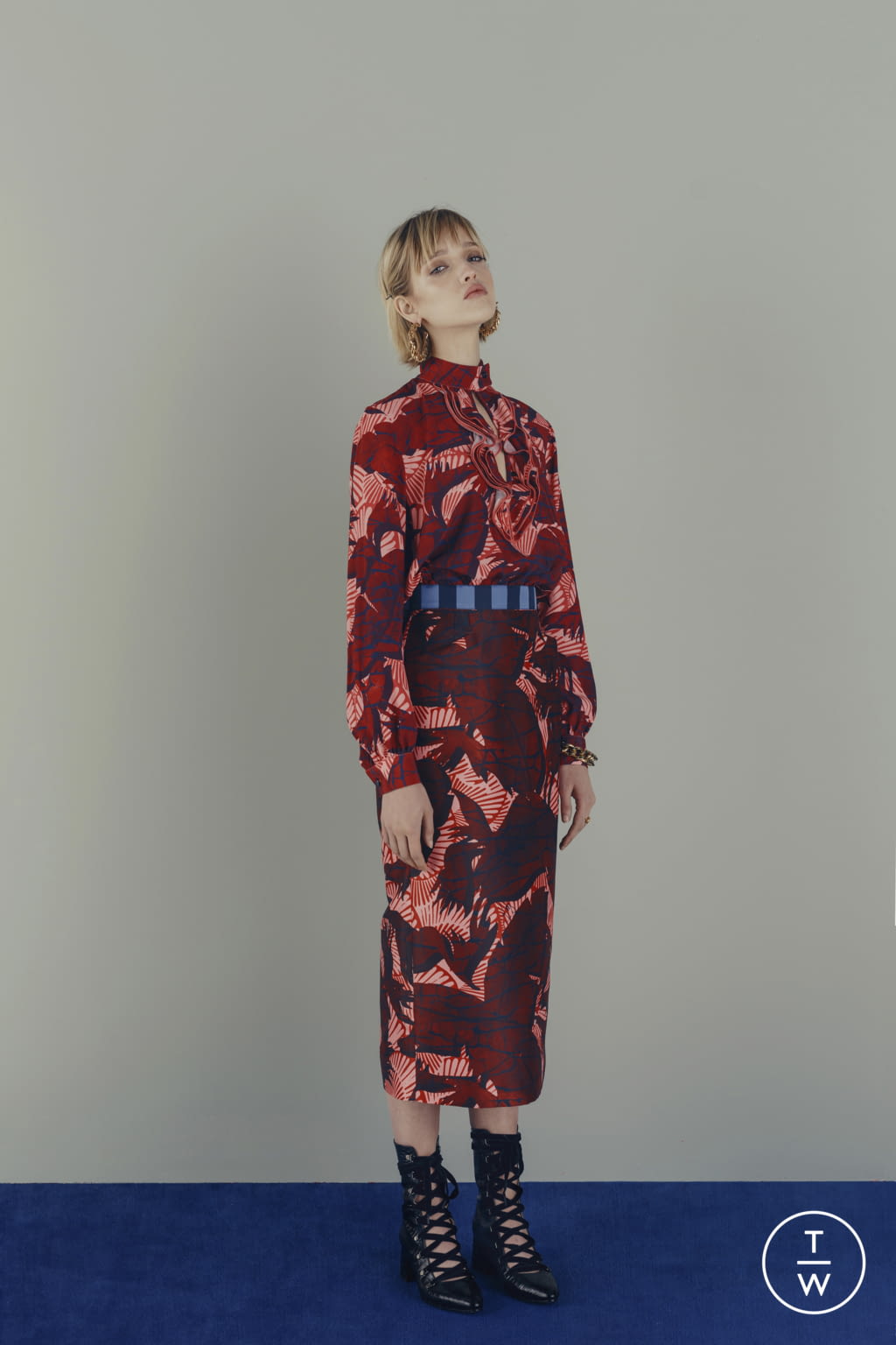 Fashion Week Milan Pre-Fall 2019 look 20 de la collection Stella Jean womenswear