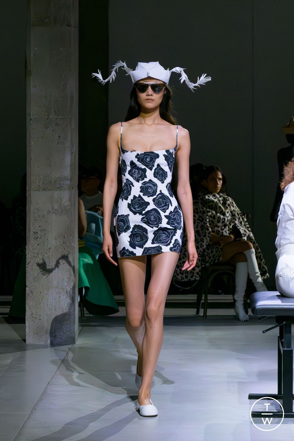 Fashion Week Milan Spring/Summer 2025 look 20 from the Marni collection womenswear