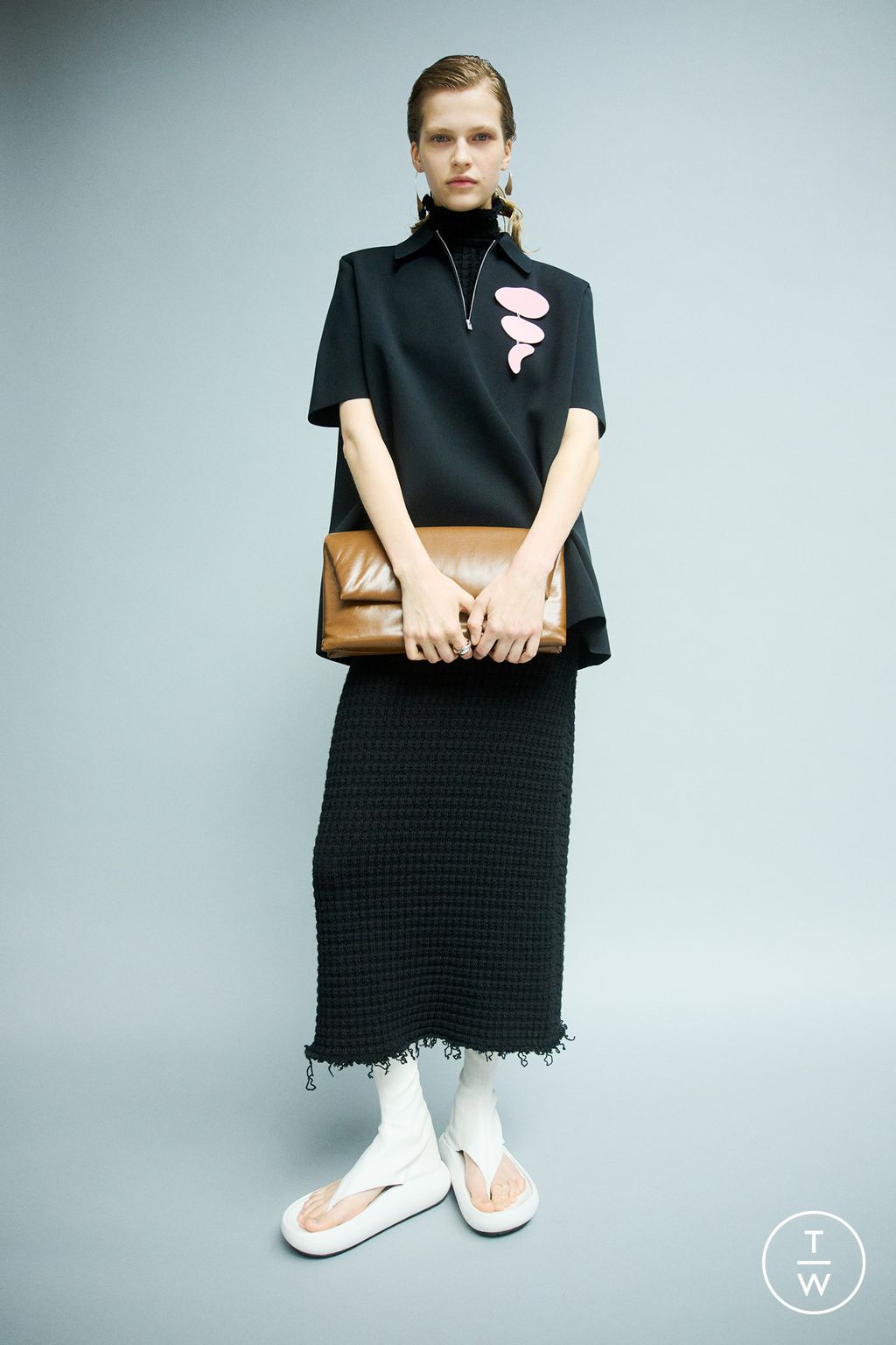 Fashion Week Milan Resort 2024 look 20 from the Jil Sander collection womenswear