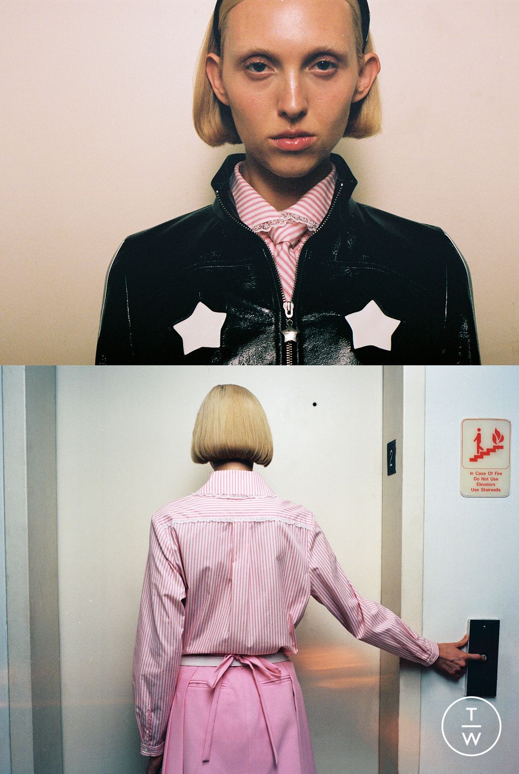 Fashion Week New York Resort 2025 look 20 from the Sandy Liang collection womenswear