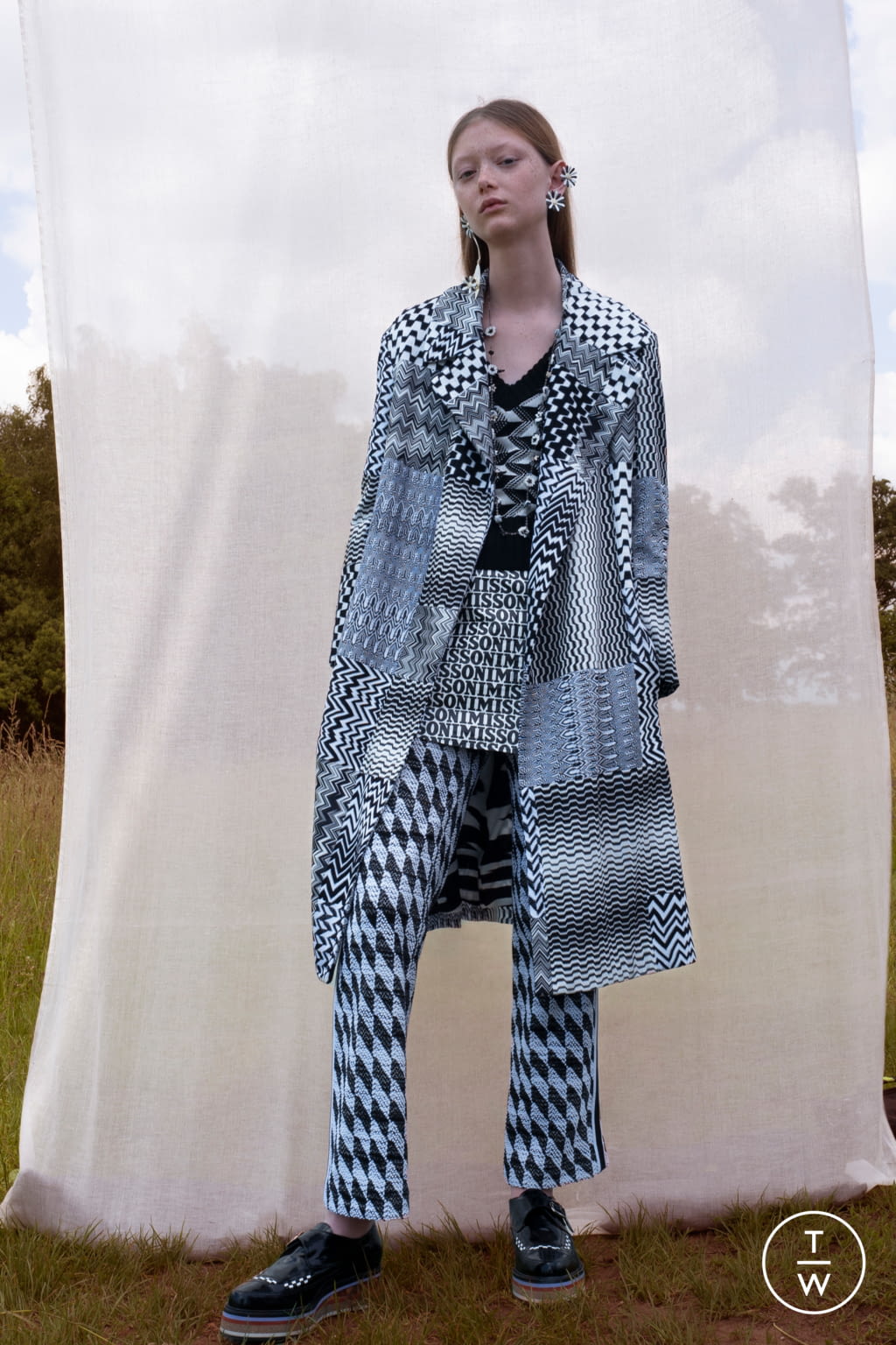 Fashion Week Milan Resort 2019 look 20 from the Missoni collection womenswear