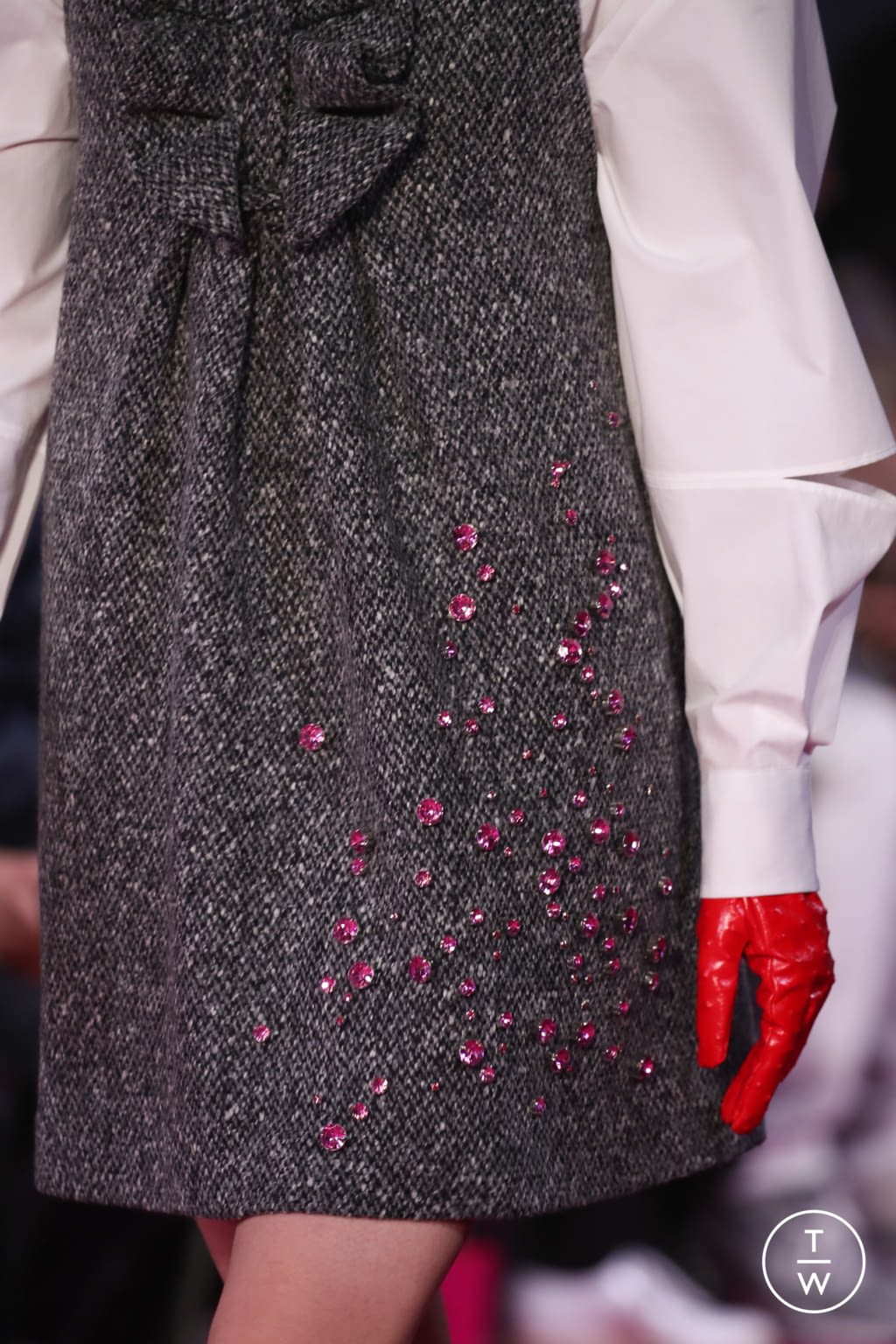 Fashion Week Milan Fall/Winter 2020 look 4 de la collection MSGM womenswear accessories