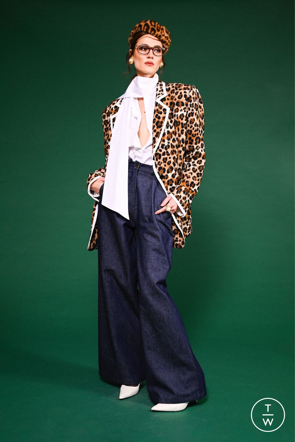 Fashion Week Paris Fall/Winter 2024 look 31 de la collection ROWEN ROSE womenswear
