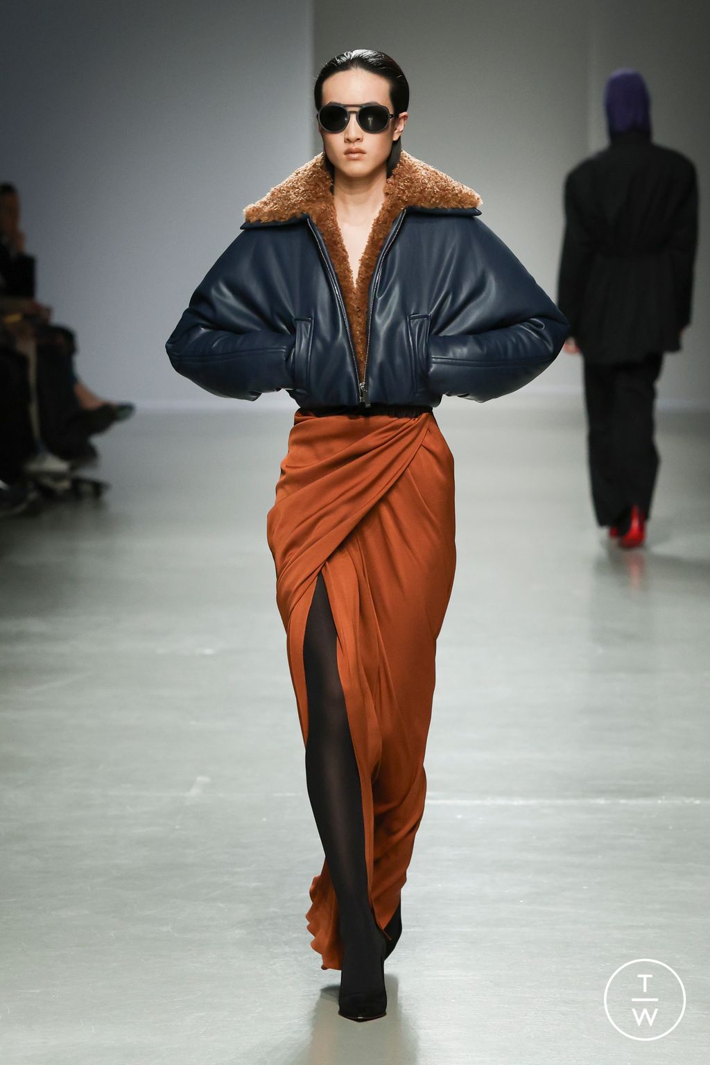 Fashion Week Paris Fall/Winter 2025 look 20 from the Atlein collection 女装