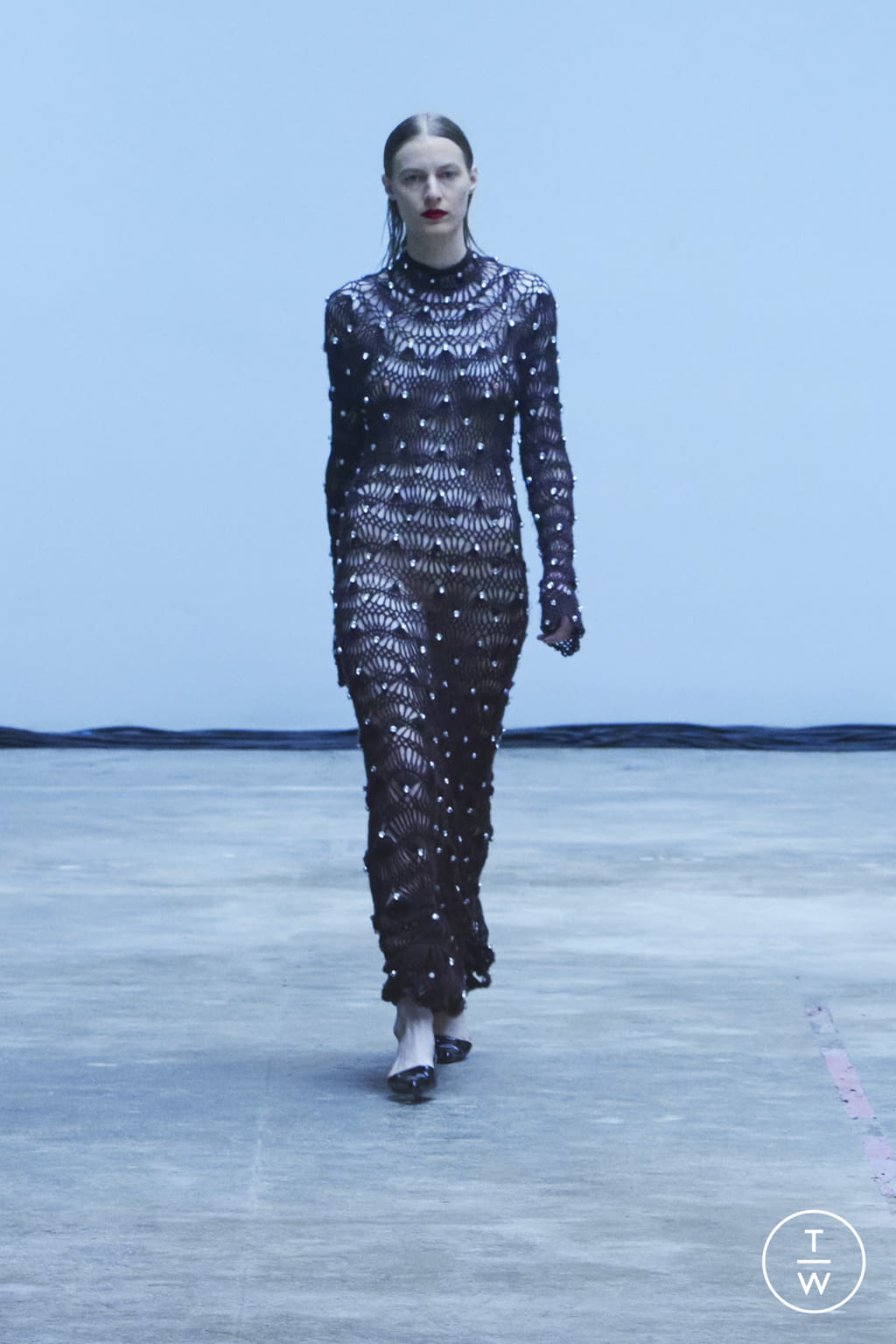 Fashion Week New York Fall/Winter 2022 look 20 de la collection Khaite womenswear
