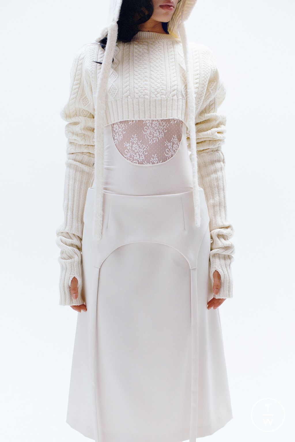 Fashion Week New York Resort 2024 look 20 from the Sandy Liang collection 女装