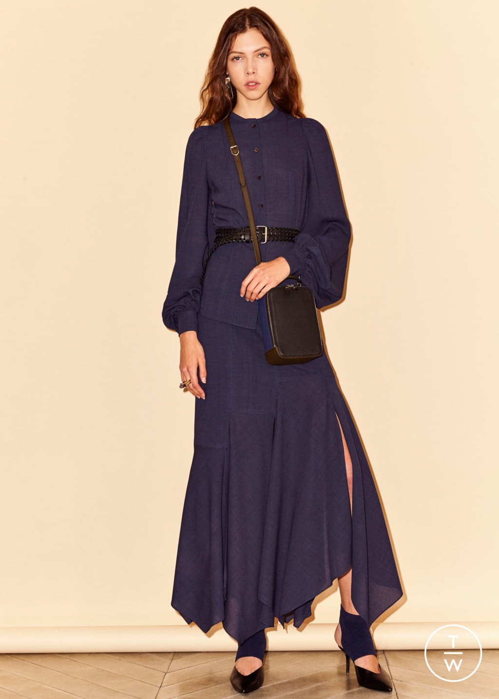 Fashion Week Paris Pre-Fall 2019 look 20 from the Sonia Rykiel collection 女装