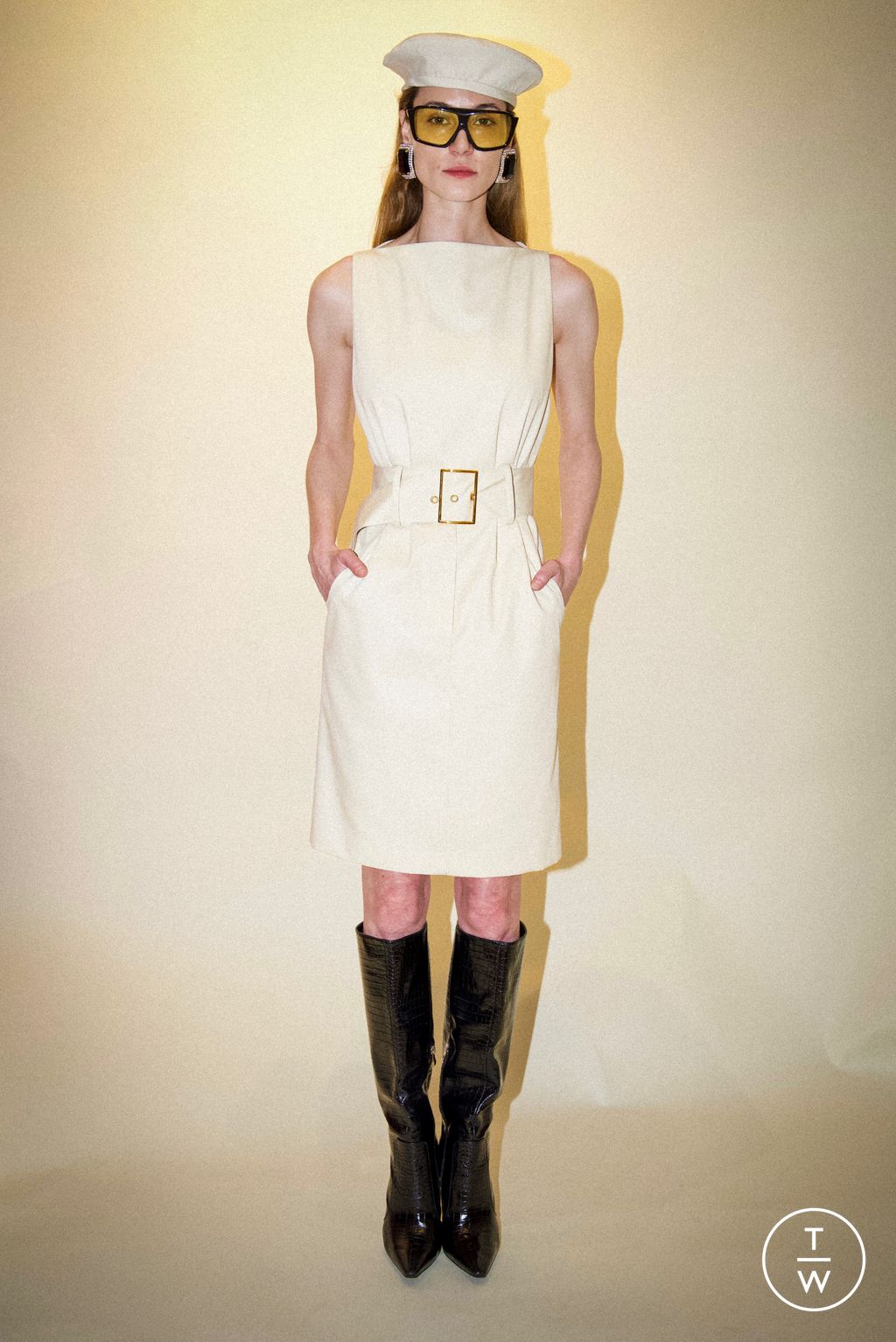 Fashion Week Paris Fall/Winter 2025 look 29 from the ROWEN ROSE collection 女装