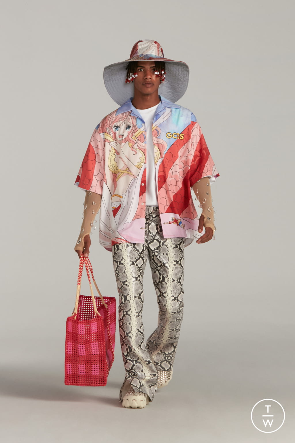 Fashion Week Milan Spring/Summer 2022 look 20 de la collection GCDS womenswear