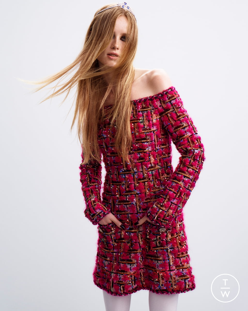 Fashion Week Paris Fall/Winter 2020 look 20 from the Chanel collection couture