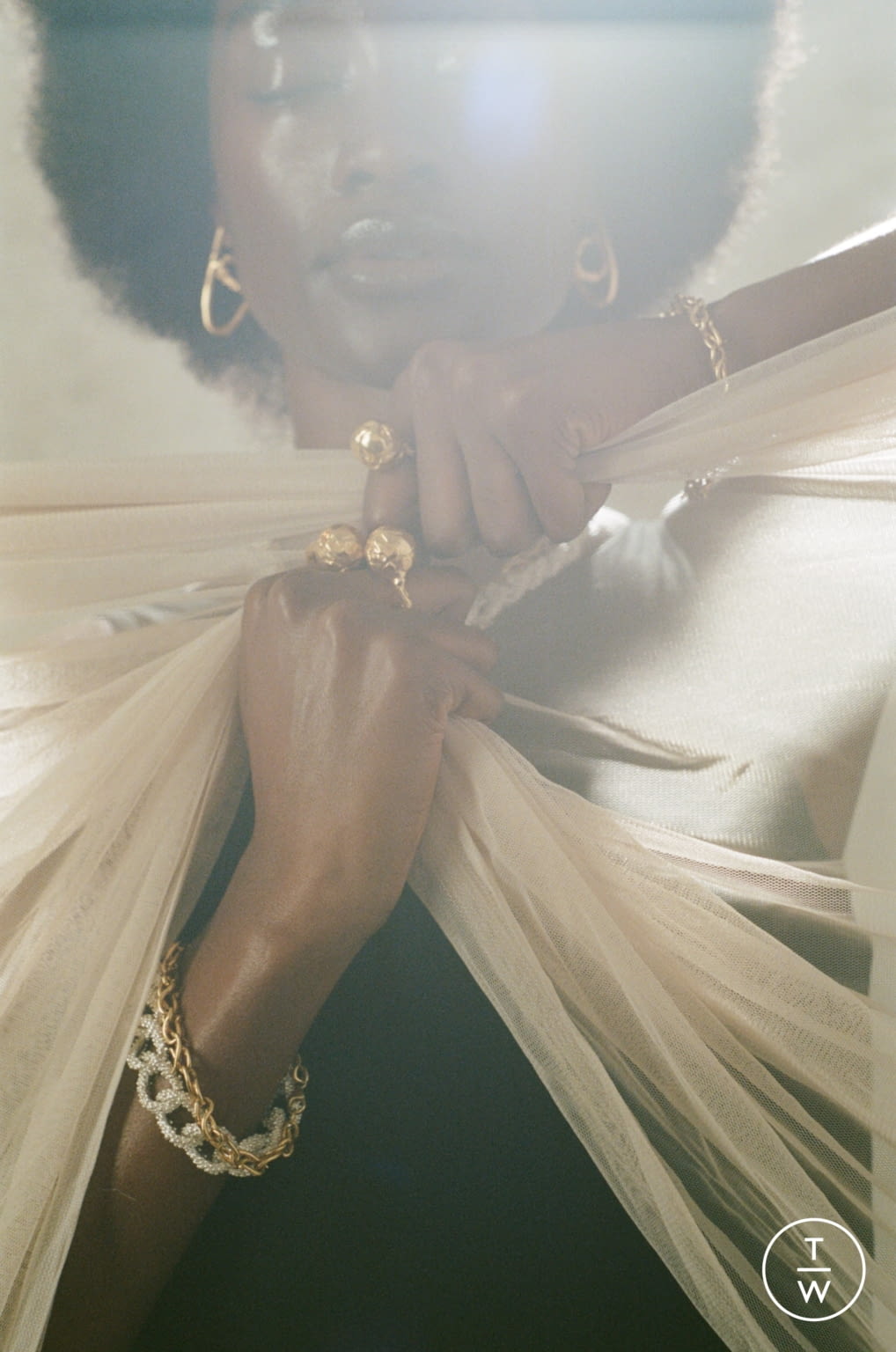 Fashion Week London Spring/Summer 2021 look 45 from the Alighieri collection 女装配饰