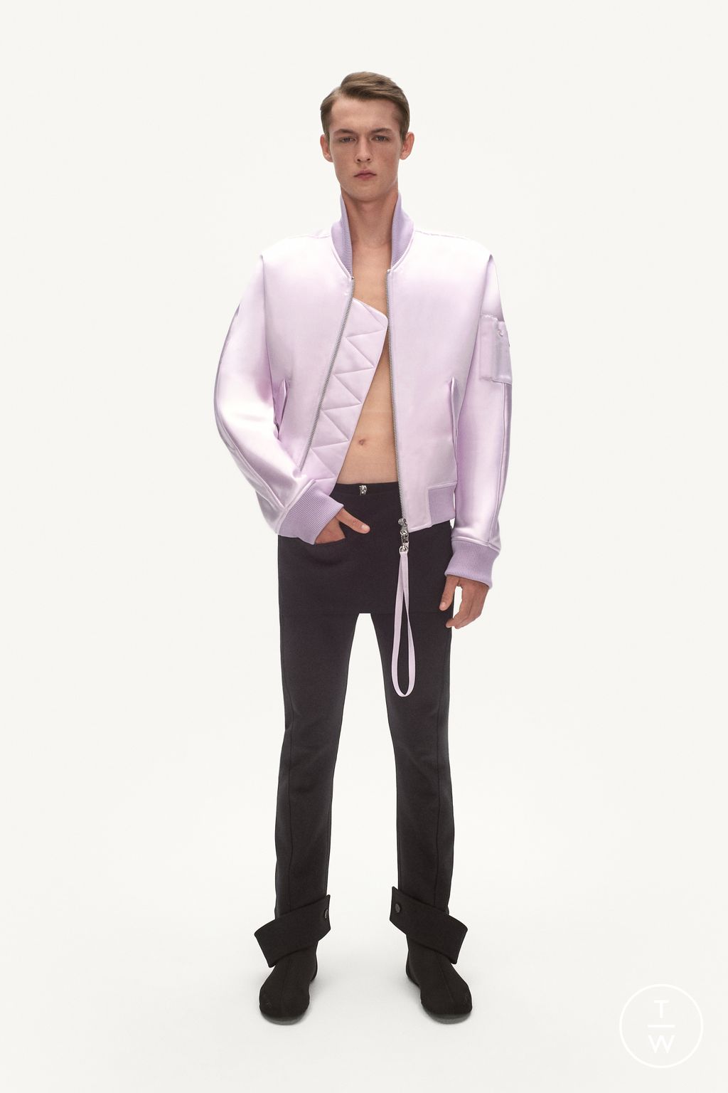 Fashion Week Paris Resort 2025 look 20 from the Courrèges collection womenswear