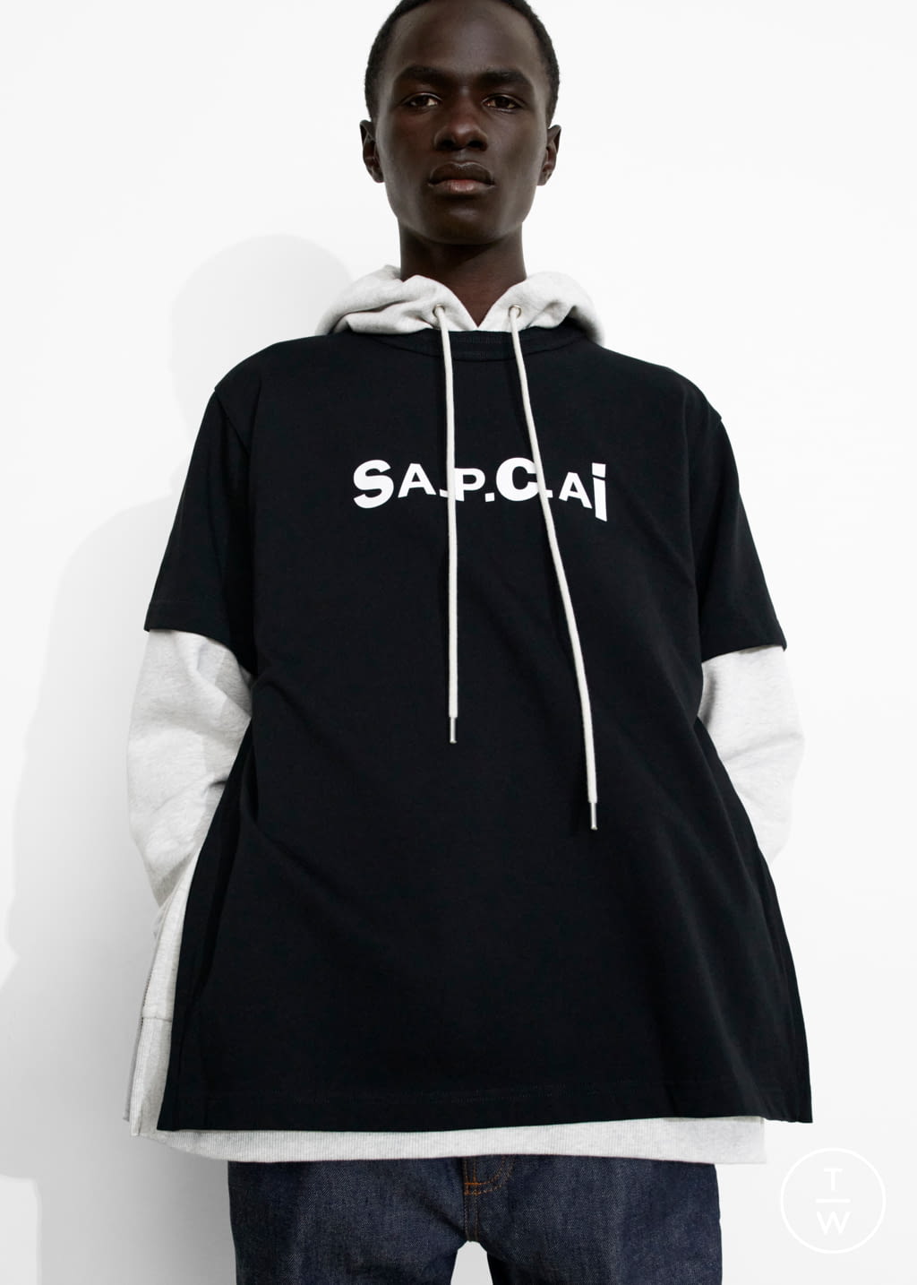 Fashion Week Paris Spring/Summer 2021 look 9 from the A.P.C SACAI collection 女装