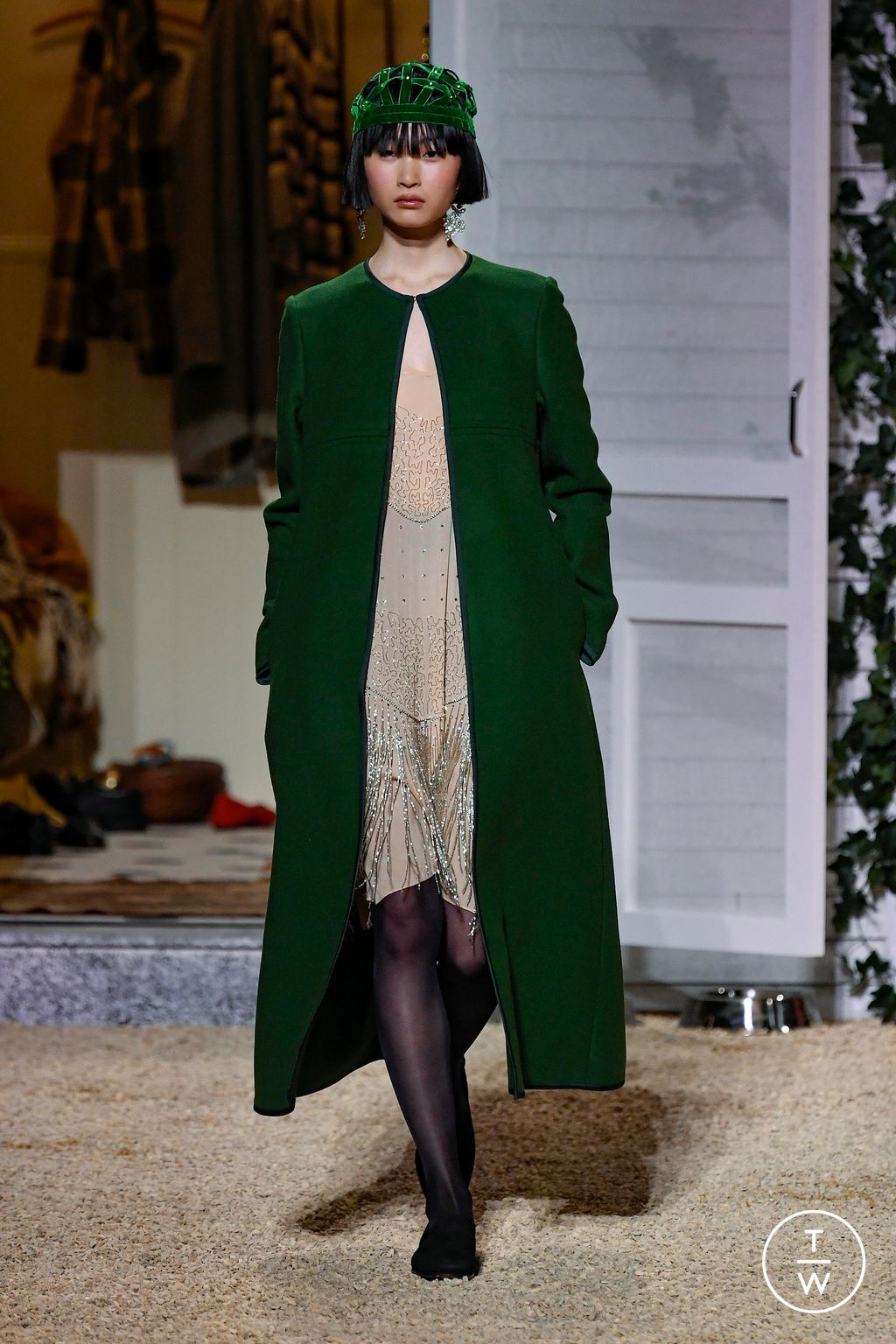 Fashion Week Paris Fall/Winter 2023 look 30 de la collection Bode menswear