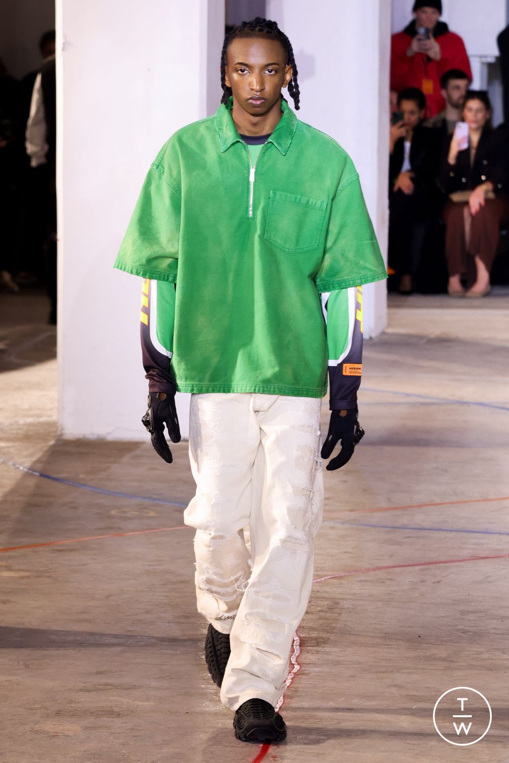 Fashion Week New York Fall/Winter 2023 look 8 de la collection Heron Preston womenswear