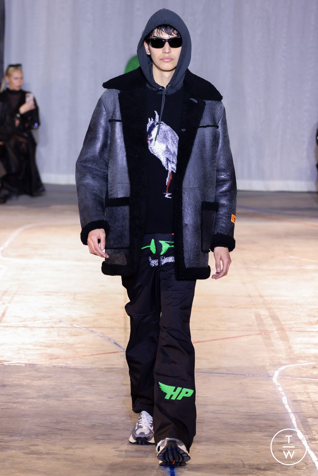 Fashion Week New York Fall/Winter 2023 look 10 from the Heron Preston collection 女装
