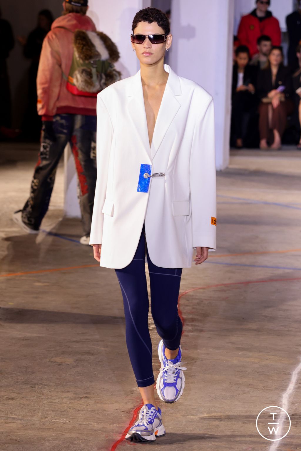 Fashion Week New York Fall/Winter 2023 look 36 from the Heron Preston collection 女装