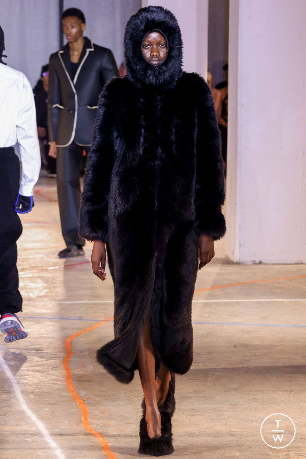 Fashion Week New York Fall/Winter 2023 look 39 from the Heron Preston collection 女装