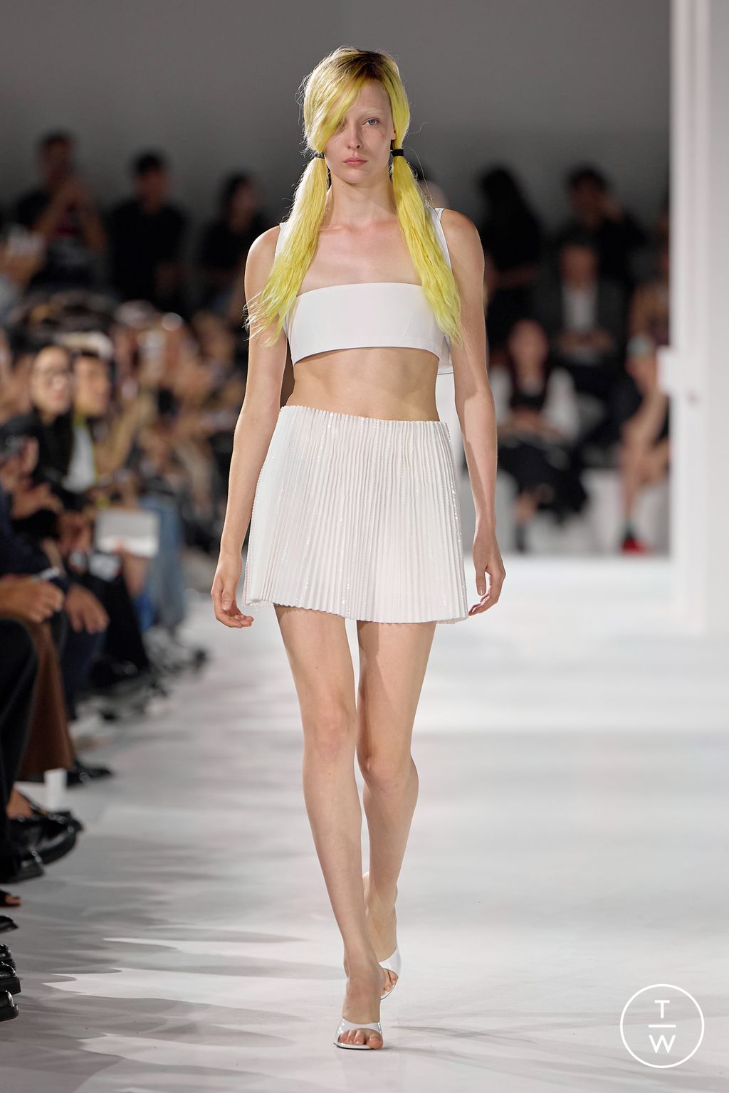 Fashion Week New York Spring/Summer 2024 look 10 from the WE11DONE collection womenswear