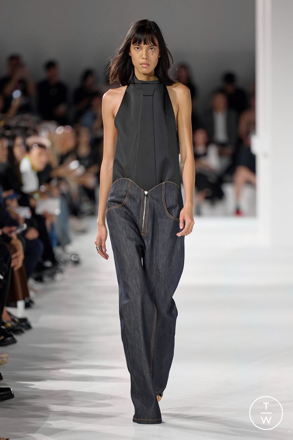 Fashion Week New York Spring/Summer 2024 look 17 de la collection WE11DONE womenswear