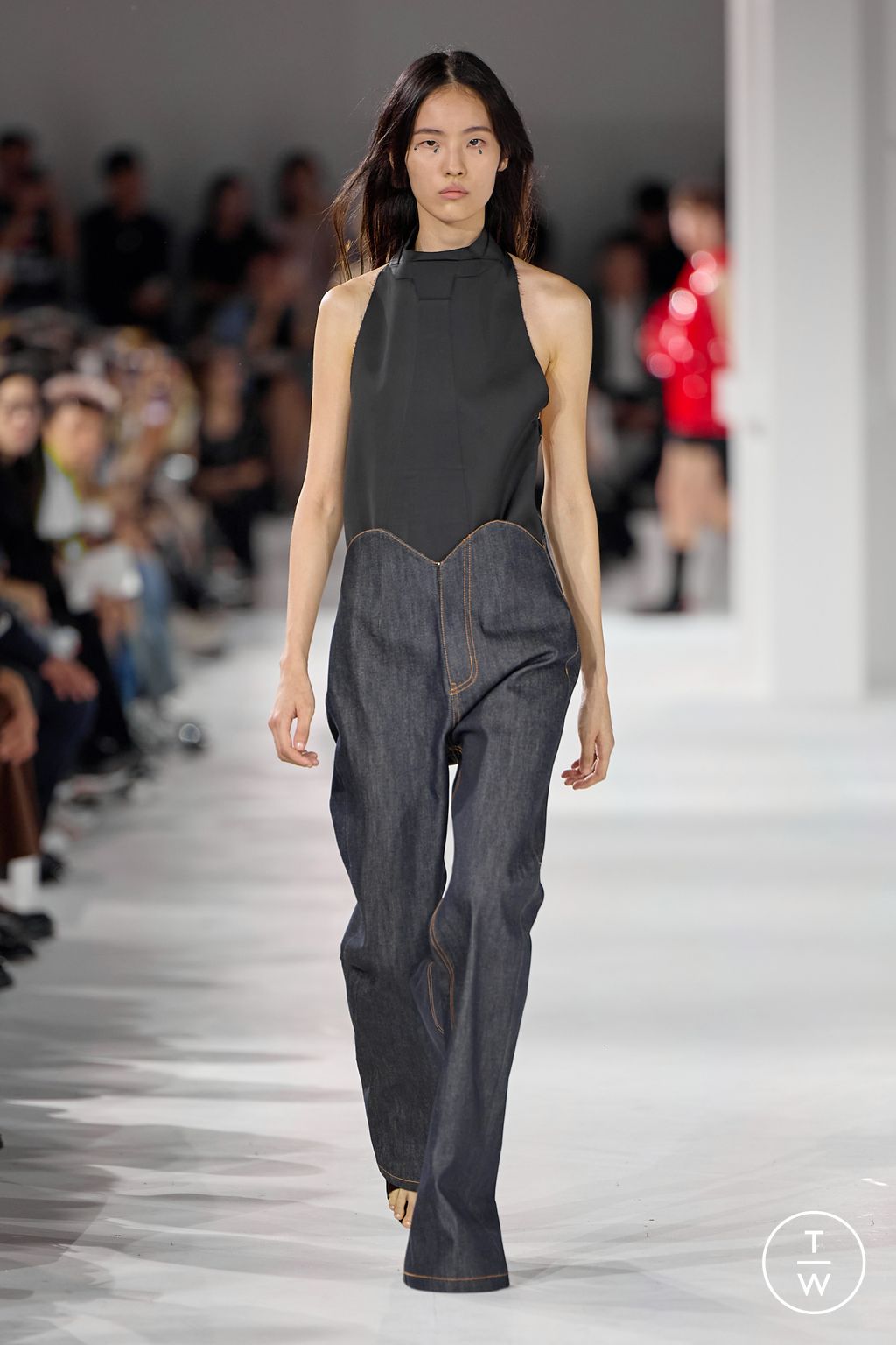 Fashion Week New York Spring/Summer 2024 look 18 de la collection WE11DONE womenswear