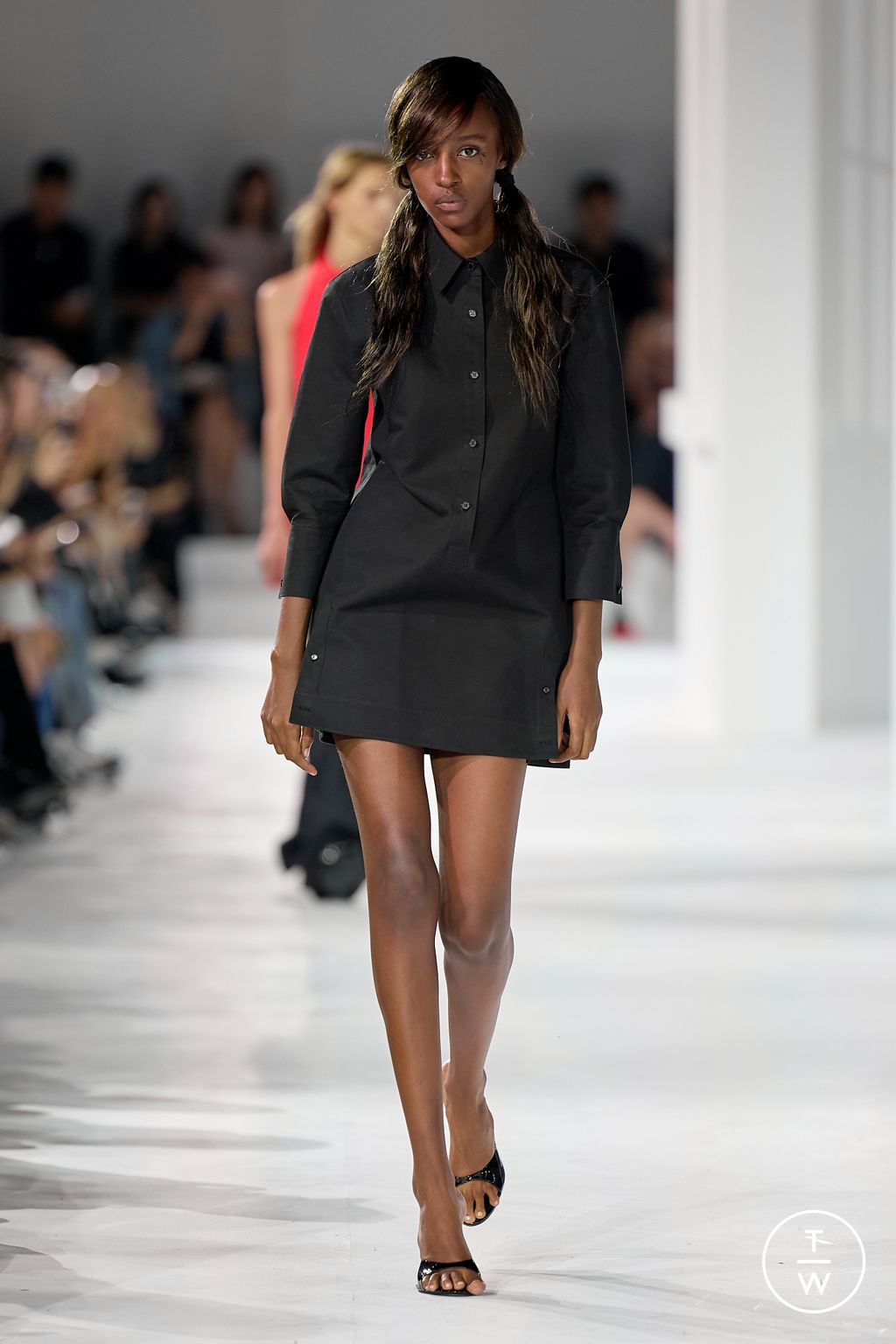 Fashion Week New York Spring/Summer 2024 look 23 from the WE11DONE collection womenswear