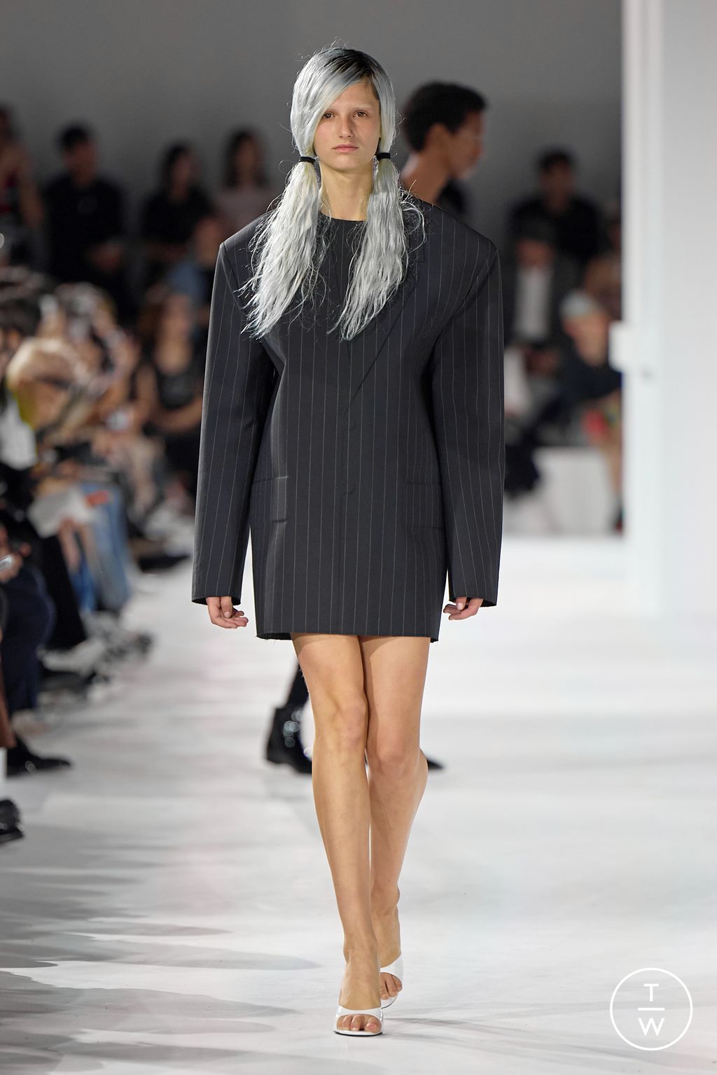 Fashion Week New York Spring/Summer 2024 look 28 from the WE11DONE collection womenswear