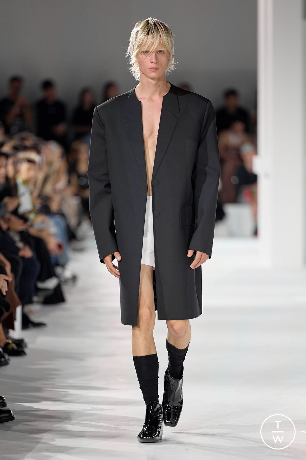 Fashion Week New York Spring/Summer 2024 look 30 from the WE11DONE collection womenswear