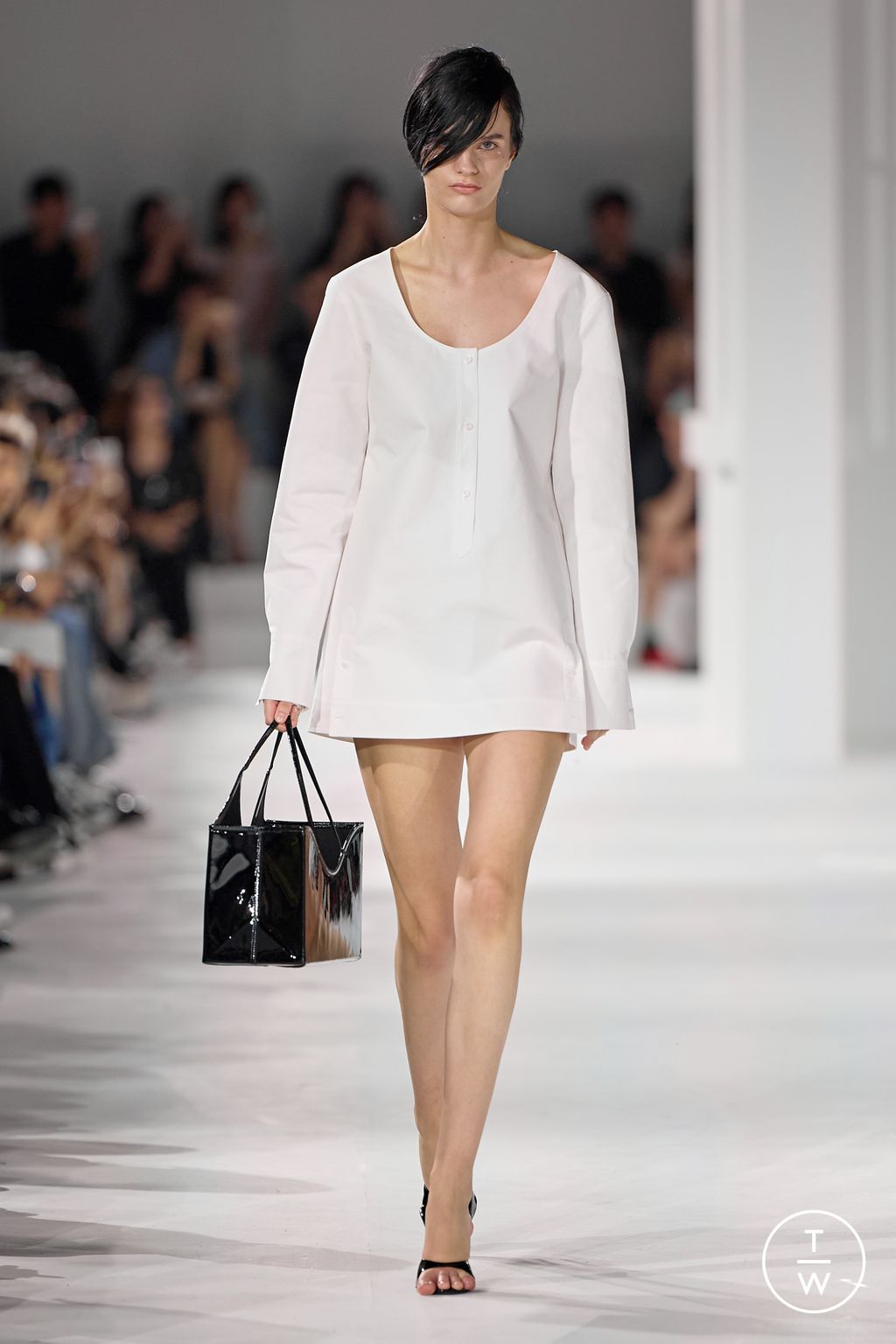 Fashion Week New York Spring/Summer 2024 look 4 de la collection WE11DONE womenswear