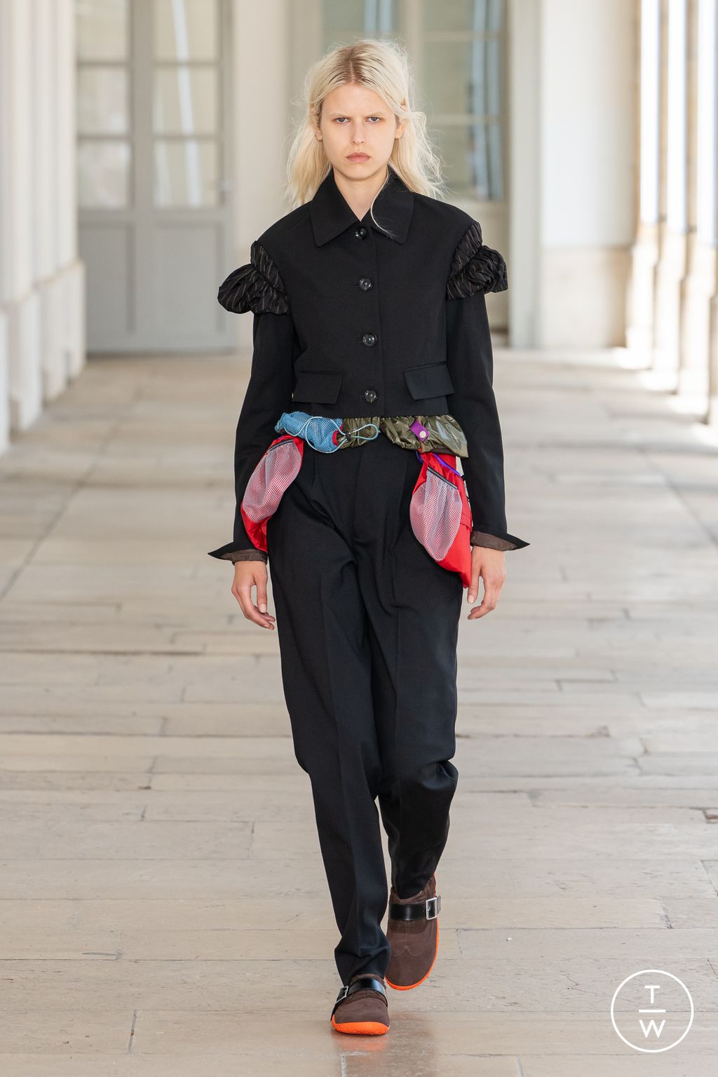 Fashion Week Paris Spring/Summer 2026 look 18 from the Kolor collection menswear
