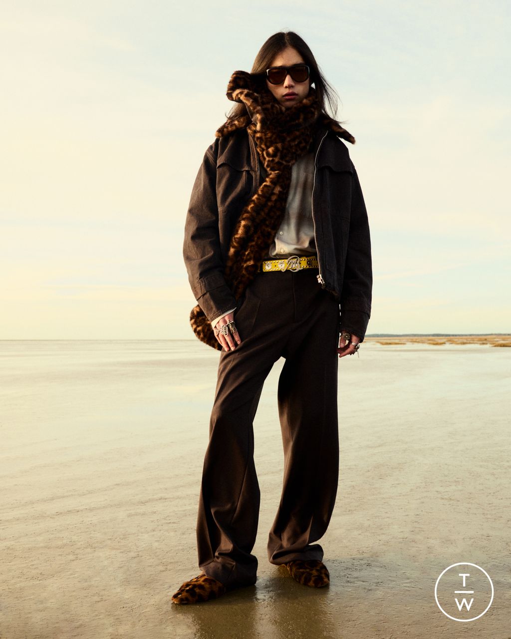 Fashion Week Paris Fall/Winter 2026 look 13 from the Bluemarble collection menswear