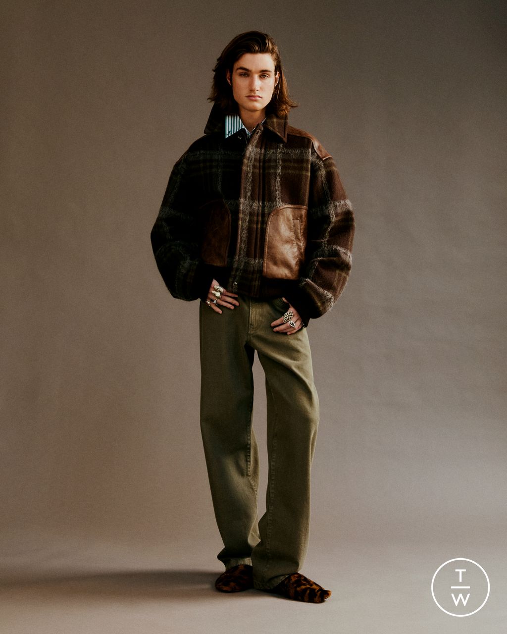 Fashion Week Paris Fall/Winter 2026 look 26 from the Bluemarble collection menswear