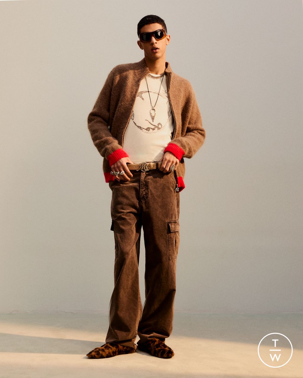 Fashion Week Paris Fall/Winter 2026 look 21 from the Bluemarble collection menswear