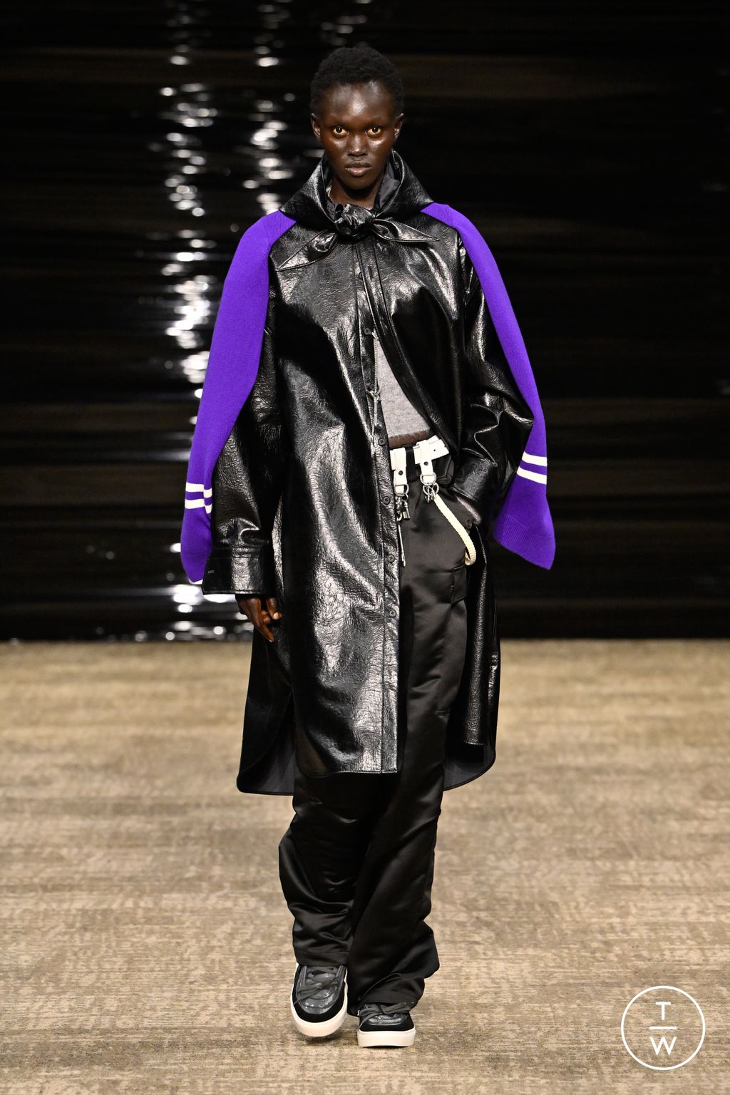 Fashion Week Paris Fall/Winter 2026 look 10 de la collection Kolor menswear